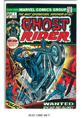 Ghost Rider #01 © September 1973 Marvel Comics